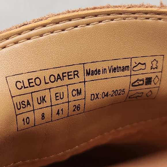 Vionic Dress Loafers 10 Brown Leather Cleo Classic Comfort Arch Support New $160 - Picture 10 of 13
